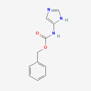 molecular formula C11H11N3O2 B2815112 benzyl N-(1H-imidazol-5-yl)carbamate CAS No. 1260658-19-2