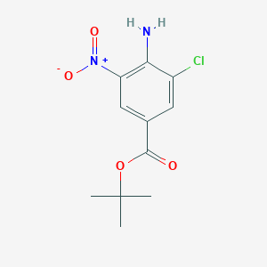 Tert-butyl 4-amino-3-chloro-5-nitrobenzoate
