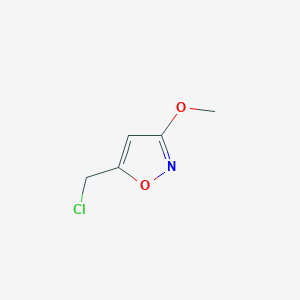 5-(Chloromethyl)-3-methoxy-1,2-oxazole