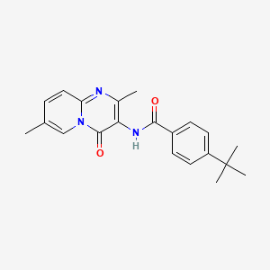 4-(tert-butyl)-N-(2,7-dimethyl-4-oxo-4H-pyrido[1,2-a]pyrimidin-3-yl)benzamide