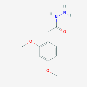 molecular formula C10H14N2O3 B2815295 2-(2,4-Dimethoxyphenyl)acetohydrazide CAS No. 428508-01-4