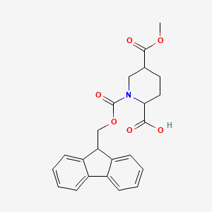 1-(9H-Fluoren-9-ylmethoxycarbonyl)-5-methoxycarbonylpiperidine-2-carboxylic acid