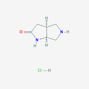 rac-(3aS,6aS)-Hexahydropyrrolo[3,4-b]pyrrol-2(1H)-one hydrochloride