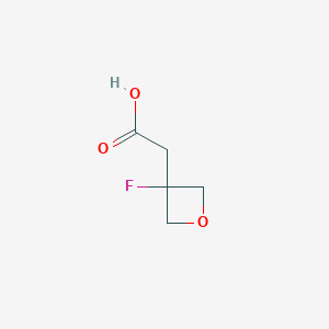 2-(3-Fluorooxetan-3-yl)acetic acid