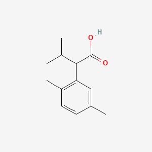 2-(2,5-Dimethylphenyl)-3-methylbutanoic acid
