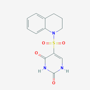 5-(3,4-dihydro-2H-quinolin-1-ylsulfonyl)-1H-pyrimidine-2,4-dione
