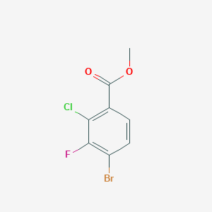 Methyl 4-bromo-2-chloro-3-fluorobenzoate
