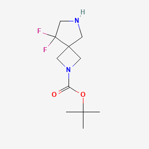 Tert-butyl 5,5-difluoro-2,7-diazaspiro[3.4]octane-2-carboxylate