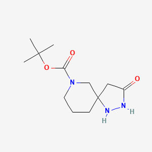 Tert-butyl 3-oxo-1,2,7-triazaspiro[4.5]decane-7-carboxylate