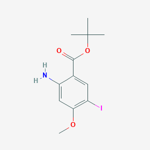 Tert-butyl 2-amino-5-iodo-4-methoxybenzoate