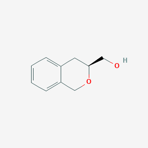 molecular formula C10H12O2 B2815541 [(3S)-3,4-dihydro-1H-2-benzopyran-3-yl]methanol CAS No. 2031242-47-2