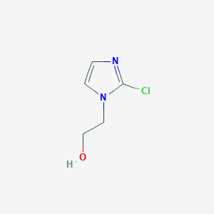 molecular formula C5H7ClN2O B2815572 2-(2-chloro-1H-imidazol-1-yl)ethan-1-ol CAS No. 1554330-76-5