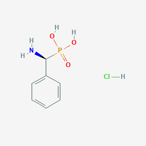 [(S)-Amino(phenyl)methyl]phosphonic acid;hydrochloride