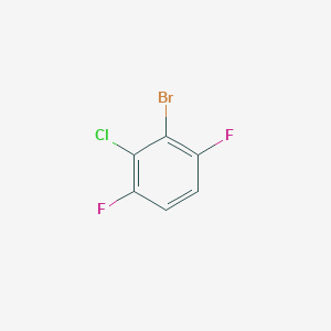 molecular formula C6H2BrClF2 B2815613 2-溴-3-氯-1,4-二氟苯 CAS No. 1208077-34-2
