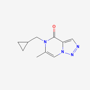 5-(Cyclopropylmethyl)-6-methyltriazolo[1,5-a]pyrazin-4-one