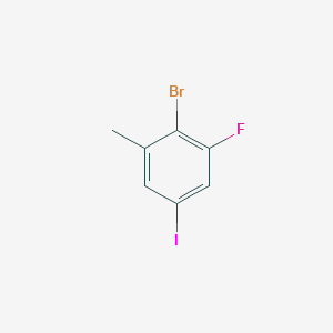 molecular formula C7H5BrFI B2815717 2-Bromo-3-fluoro-5-iodotoluene CAS No. 1356114-63-0