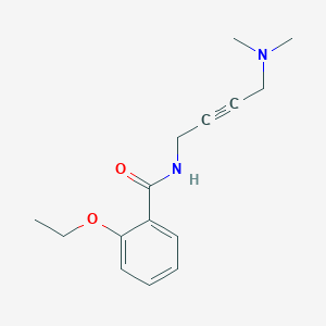 molecular formula C15H20N2O2 B2815722 N-(4-(dimethylamino)but-2-yn-1-yl)-2-ethoxybenzamide CAS No. 1396865-70-5