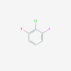 molecular formula C6H3ClFI B2815737 2-Chloro-3-fluoroiodobenzene CAS No. 348642-49-9