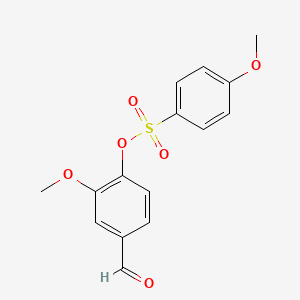 4-Formyl-2-methoxyphenyl 4-methoxybenzenesulfonate