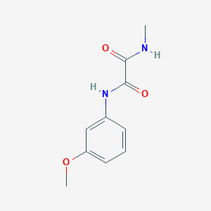N'-(3-methoxyphenyl)-N-methyloxamide