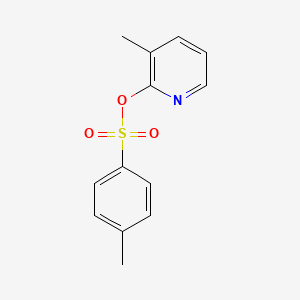 molecular formula C13H13NO3S B2815832 3-Methylpyridin-2-yl 4-methylbenzenesulfonate CAS No. 1174281-25-4