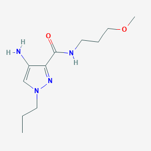4-Amino-N-(3-methoxypropyl)-1-propyl-1H-pyrazole-3-carboxamide