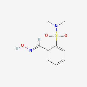 2-[(hydroxyimino)methyl]-N,N-dimethylbenzenesulfonamide