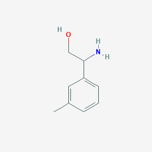 molecular formula C9H13NO B2816179 2-Amino-2-(3-methylphenyl)ethan-1-ol CAS No. 1179634-13-9