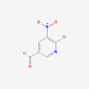B2816208 6-Bromo-5-nitronicotinaldehyde CAS No. 1289263-92-8