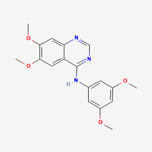N-(3,5-dimethoxyphenyl)-6,7-dimethoxyquinazolin-4-amine