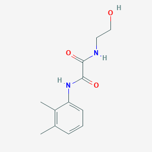 molecular formula C12H16N2O3 B2816261 N'-(2,3-二甲基苯基)-N-(2-羟乙基)羟酰胺 CAS No. 423730-61-4