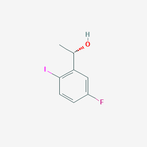 molecular formula C8H8FIO B2816262 (S)-1-(5-氟-2-碘苯基)乙醇 CAS No. 1454847-96-1