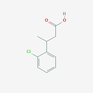 molecular formula C10H11ClO2 B2816272 3-(2-Chlorophenyl)butanoic acid CAS No. 24552-29-2