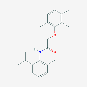 molecular formula C21H27NO2 B2816335 N-(2-异丙基-6-甲基苯基)-2-(2,3,6-三甲基苯氧基)乙酰胺 CAS No. 459417-52-8