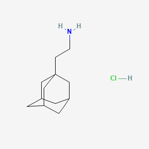 molecular formula C12H22ClN B2816350 2-(1-adamantyl)ethanamine Hydrochloride CAS No. 24644-08-4; 26482-53-1