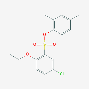 2,4-Dimethylphenyl 5-chloro-2-ethoxybenzene-1-sulfonate