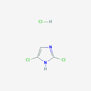 2,5-Dichloro-1H-imidazole;hydrochloride