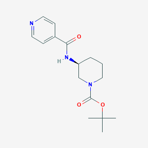 (S)-tert-Butyl 3-(pyridine-4-carbonylamino)piperidine-1-carboxylate