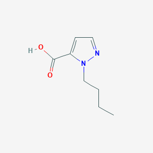 molecular formula C8H12N2O2 B2816585 1-丁基-1H-吡唑-5-甲酸 CAS No. 1006493-81-7