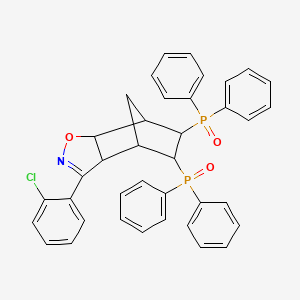 5-(2-Chlorophenyl)-8,9-bis(diphenylphosphoryl)-3-oxa-4-azatricyclo[5.2.1.02,6]dec-4-ene