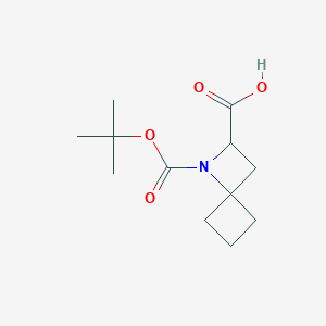 1-(tert-Butoxycarbonyl)-1-azaspiro[3.3]heptane-2-carboxylic acid