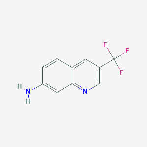 3-(Trifluoromethyl)quinolin-7-amine