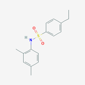 molecular formula C16H19NO2S B281663 N-(2,4-dimethylphenyl)-4-ethylbenzenesulfonamide 