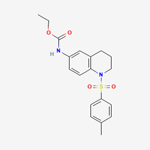 Ethyl (1-tosyl-1,2,3,4-tetrahydroquinolin-6-yl)carbamate