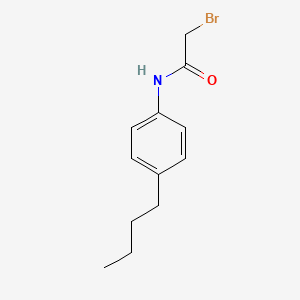 molecular formula C12H16BrNO B2816763 2-bromo-N-(4-butylphenyl)acetamide CAS No. 70110-34-8