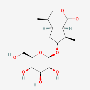 molecular formula C16H26O8 B2816860 (-)-Nepetaside CAS No. 114076-56-1