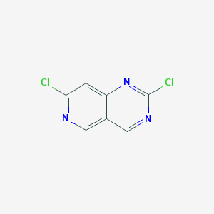 molecular formula C7H3Cl2N3 B2816885 2,7-Dichloropyrido[4,3-d]pyrimidine CAS No. 2387158-74-7
