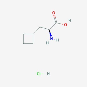 (2S)-2-Amino-3-cyclobutyl-propanoic acid hydrochloride