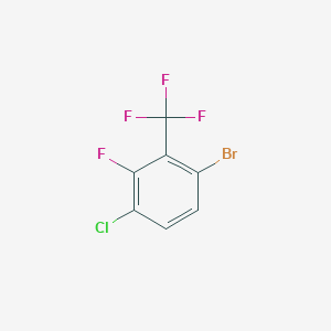 molecular formula C7H2BrClF4 B2816997 6-Bromo-3-chloro-2-fluorobenzotrifluoride CAS No. 159329-06-3