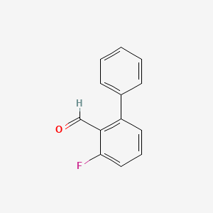 molecular formula C13H9FO B2817025 2-氟-6-苯基苯甲醛 CAS No. 1225218-62-1